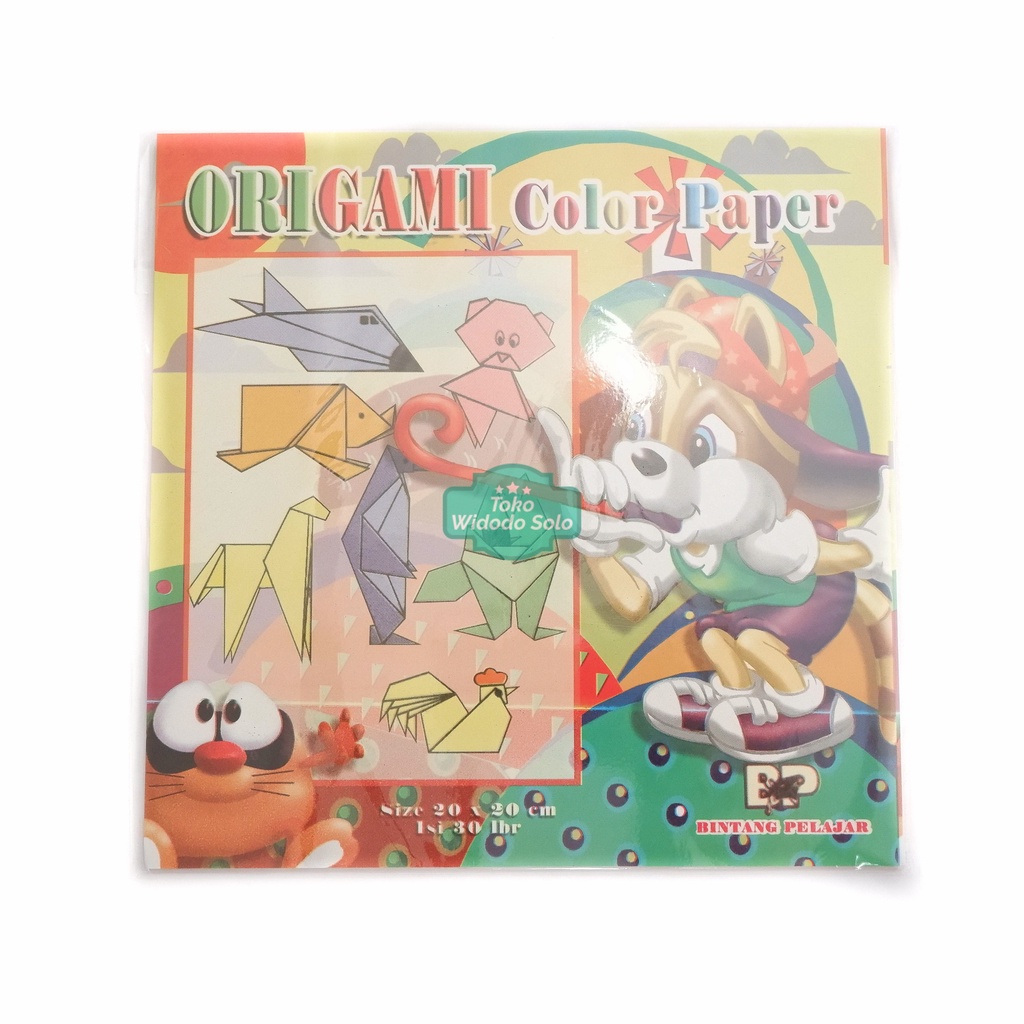

Kertas Lipat Fancy Bolak Balik 20x20cm Origami Paper - 1 Pack