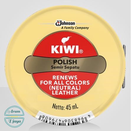 Kiwi Semir Sepatu Netral Kiwi Paste SP Shoe Polish Semir Sepatu Neutral 45mL