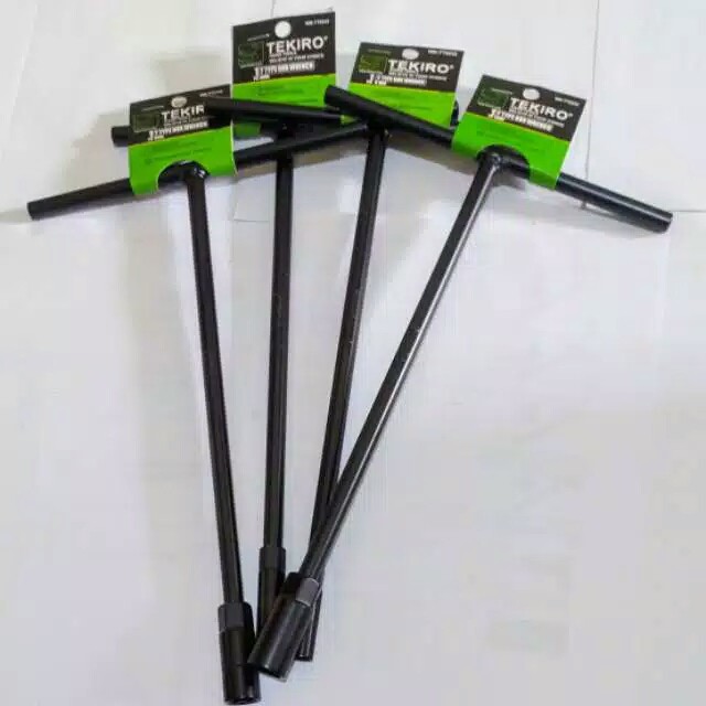 PAKET[4 PCS]TEKIRO Kunci Sock T ukuran 8-10-12-14mm / Kunci T Tekiro