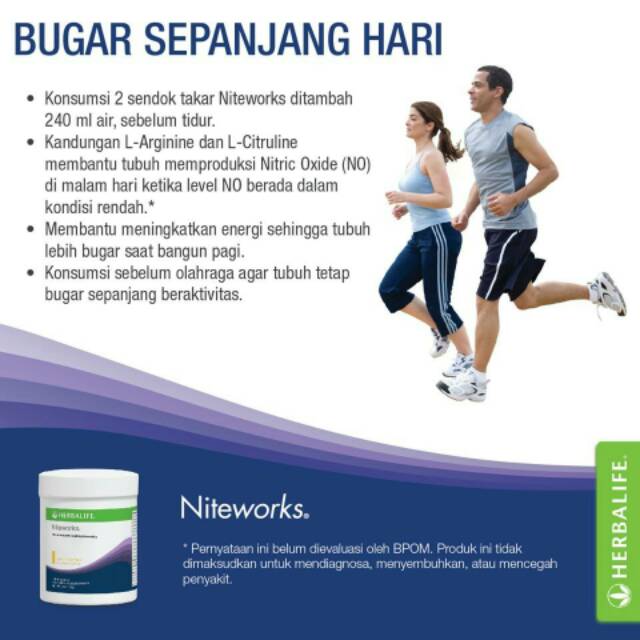 Niteworks Herbalife Original Indonesia