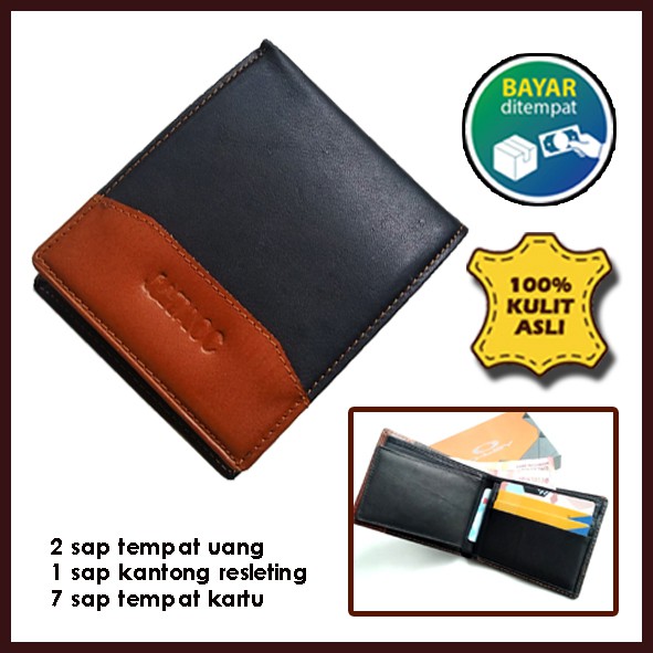 Dompet Kulit Asli model Lipat Imperial