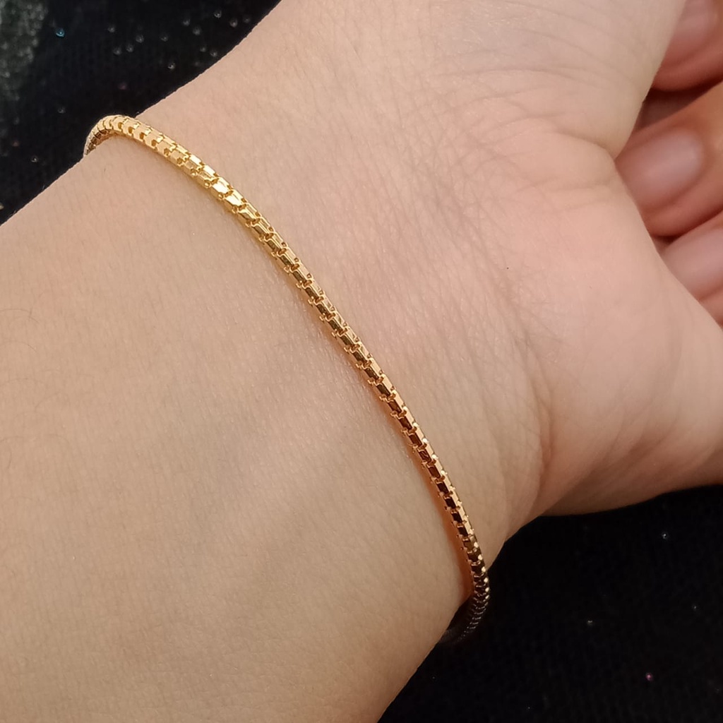 Gelang kaki emas 17K - 2.95 gr kadar 750 - 3721