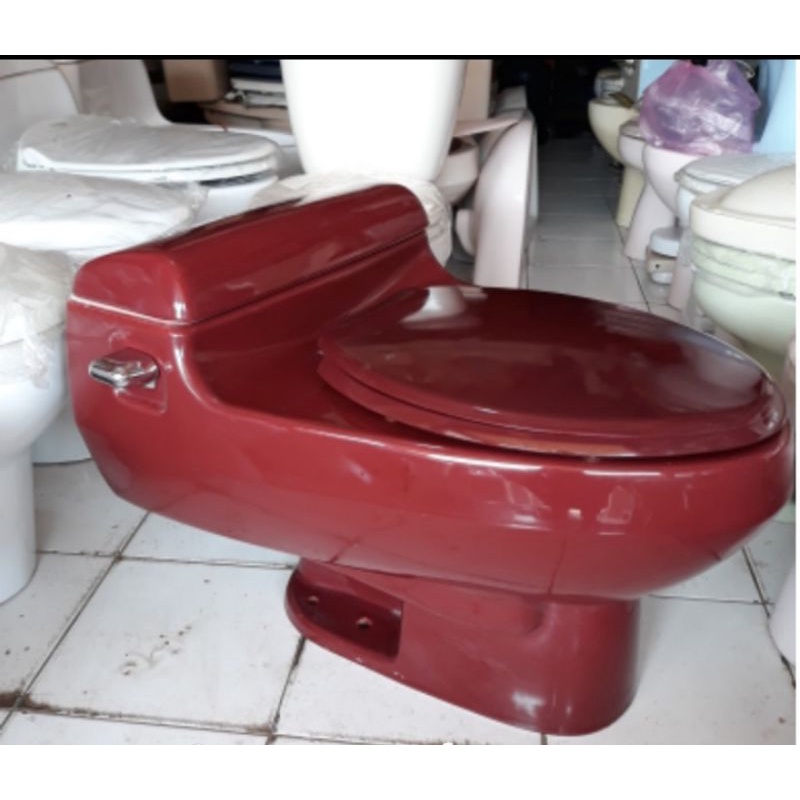 closet duduk Toto cw436 merah maron