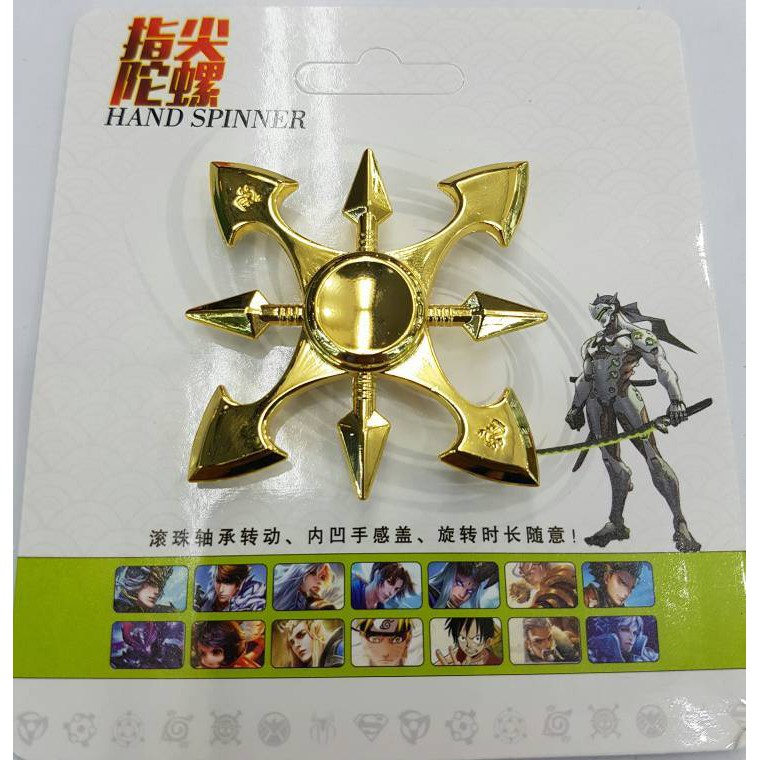 fidget spinner naruto spinner ninja spinner weapon spinner shuriken spinner kunai spinner unik impor