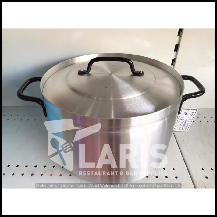 Bima Lux Aluminium Sauce Pot 34Cm / Panci Aluminium Bima (Pendek)