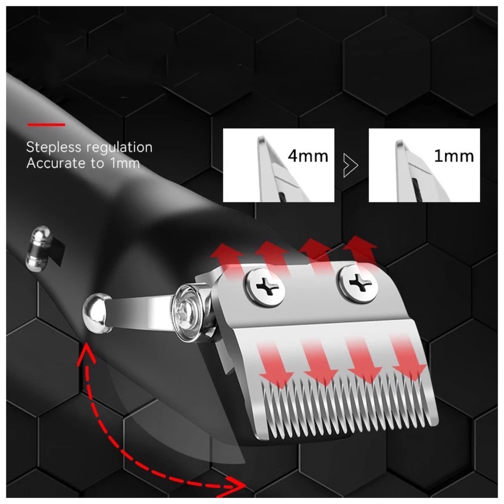 Alat Cukur Rambut Professional Hair Clipper Kemei NEW ORIGINAL MDSERTOP TOP 63 Mesin Cukuran Mdsertop Top 63