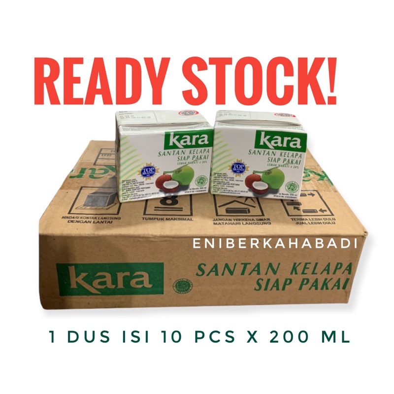 

Santan Kara 200 ML 1 DUS ISI 10 PCS (Mei 2026)