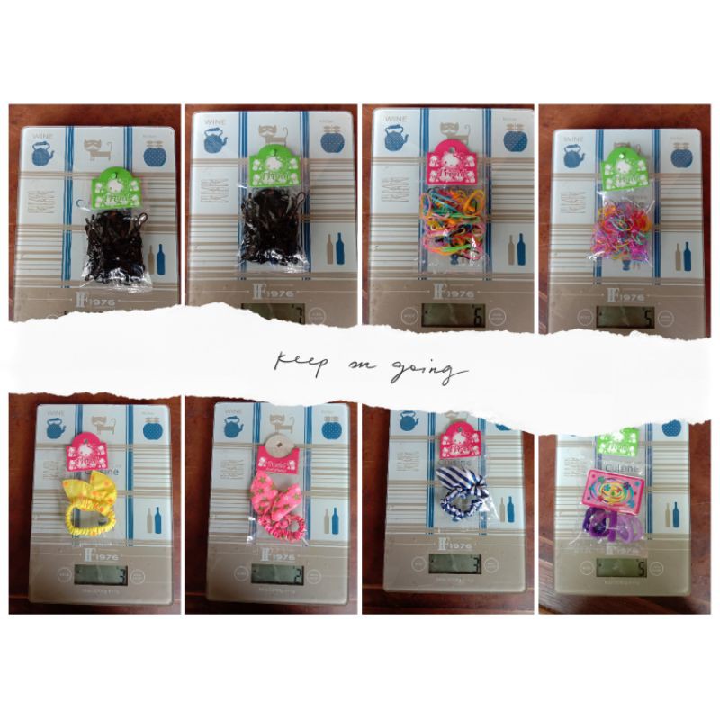 Macam Macam aksesoris ikat rambut murah serba 2000