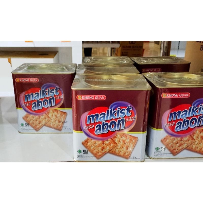 Malkist Abon Khong Guan Kaleng 800gr