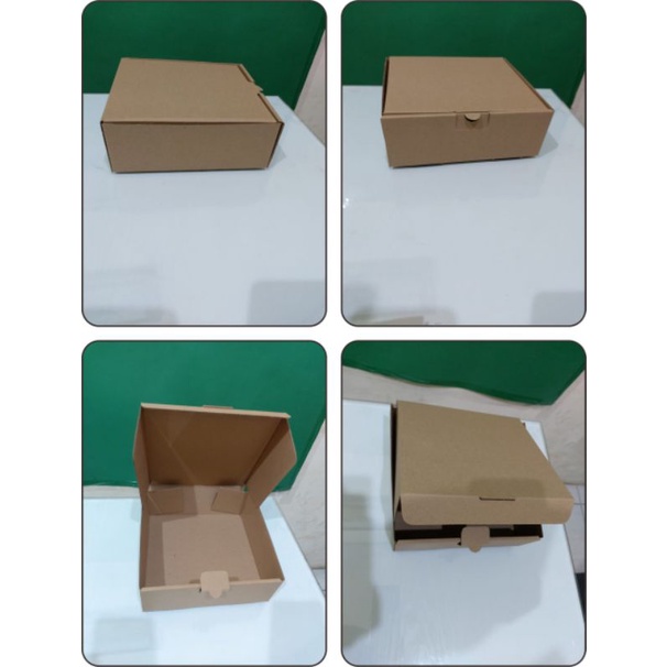 Dus E Flute (Corrugated) Uk. 20 x 20 x 7 Dus Pizza (Isi 50pcs)