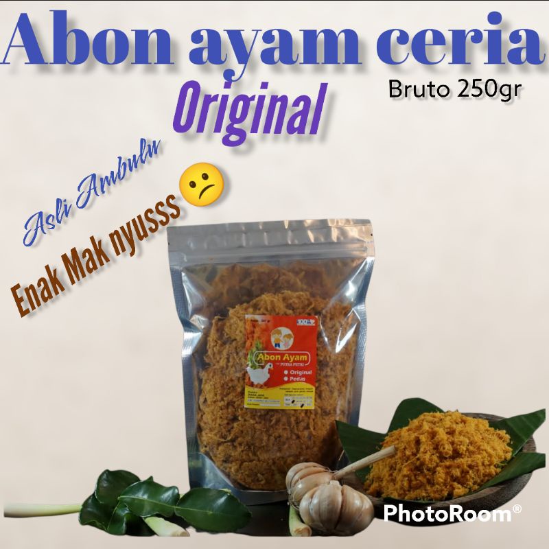 

Abon ayam ceria original, asli Ambulu