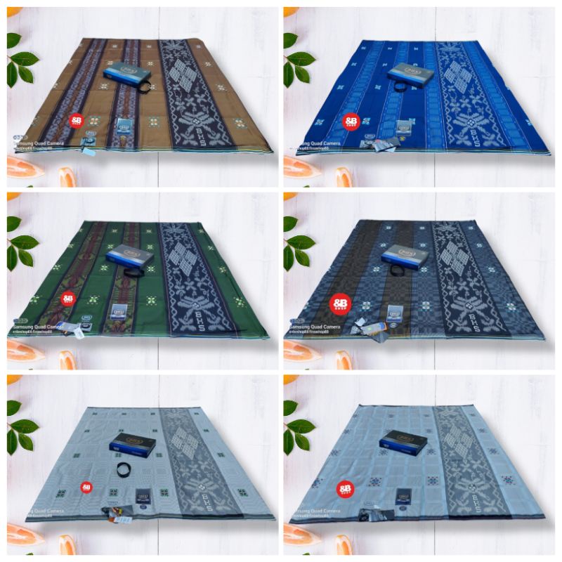 sarung BHS Classic SKT DAM RTM BRL songket kuning/putih/hijau/kuning kunyit/biru/abu abu/coklat coke