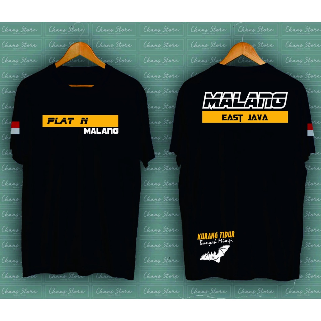 Kaos Plat N Malang Pasuruan Probolinggo Batu Lumajang