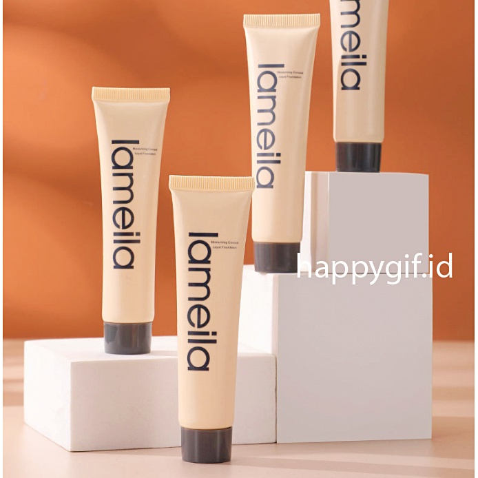 LAMEILA Foundation Liquid Light Concealer Natural Clear BB Cream Berfungsi Meratakan Warna Kulit Wajah  LA147