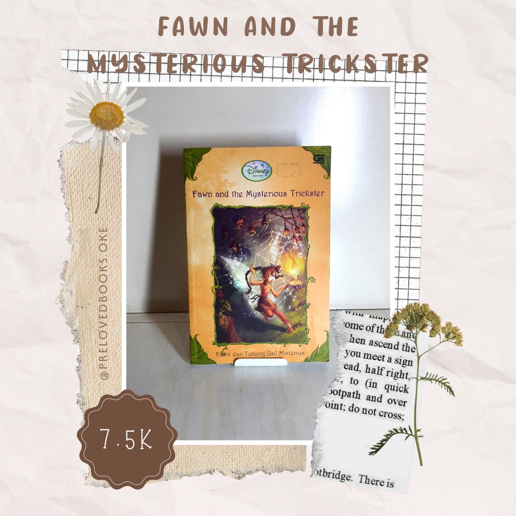 Buku Disney Fawn and The Mysterious Trickster (preloved/bekas)