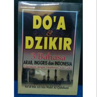 Belajar Sambil Berdoa Buku Doa Dzikir 3 Bahasa Arab Inggris