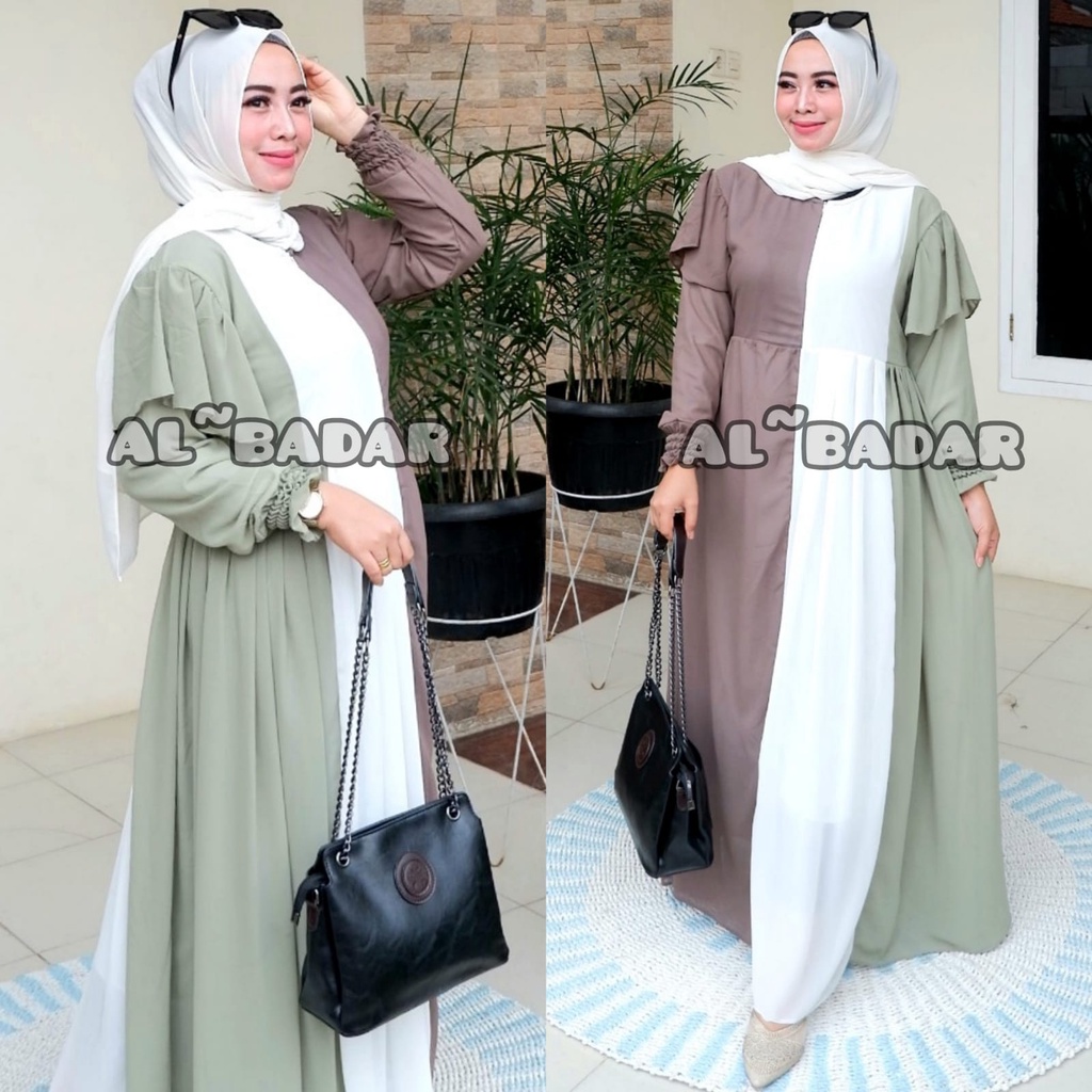 [ BISA COD ]GAMIS CERUTY BABYDOLL KOMBINASI PRIEANDLY BUSUI,GAMIS CERUTY BABYDOLL KOMBINASI MODEL TERBARU