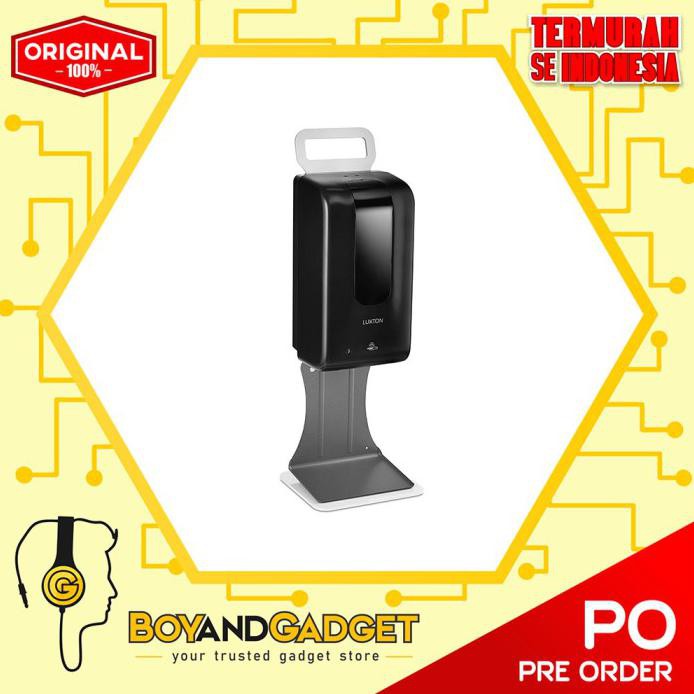 LUXTON TABLETOP AUTOMATIC HAND SANITIZER DISPENSER - LARGE 1.2L - ORI - BLACK