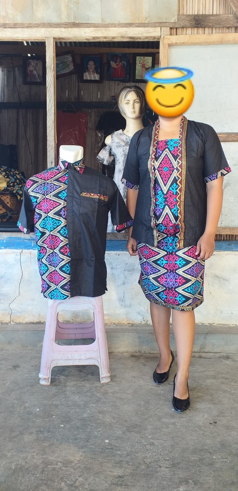 Atasan Batik Set /cauple Batik R&b  Kombinasi