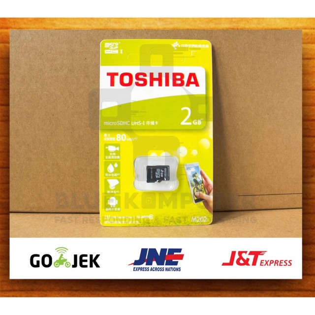 MMC MICRO SD TOSHIBA 2GB KWALITAS BAGUS