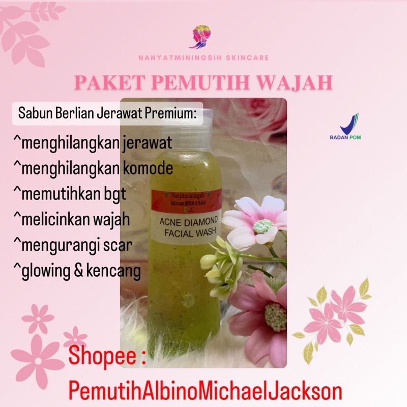 Sabun Jerawat Berlian Premium Nany Atminingsih Skincare