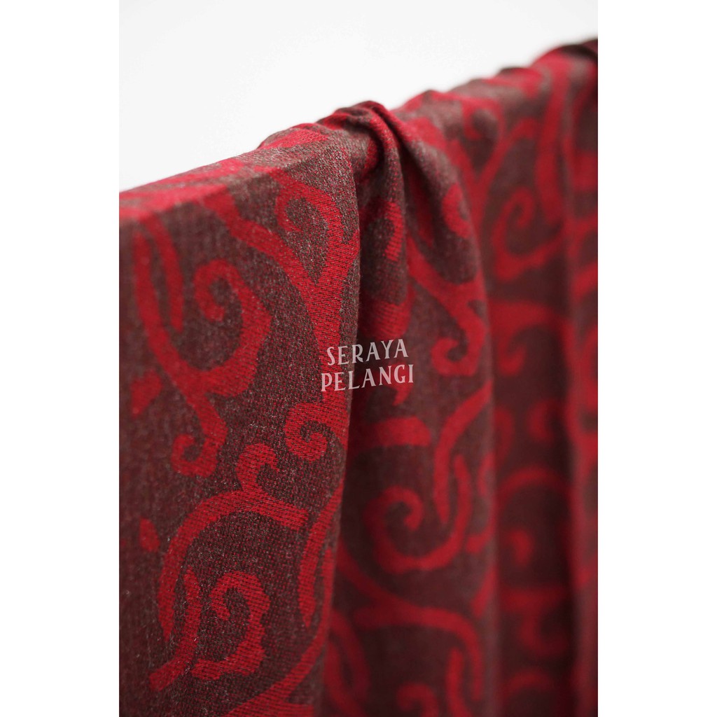 Pashmina Cashmere Motif A08 | Sulur | Selendang | Scarf | Syal | Shawl | Pasmina |N Souvenir | Hadiah | Gift | Aksesoris Fashion | Import Quality | Grosir Murah