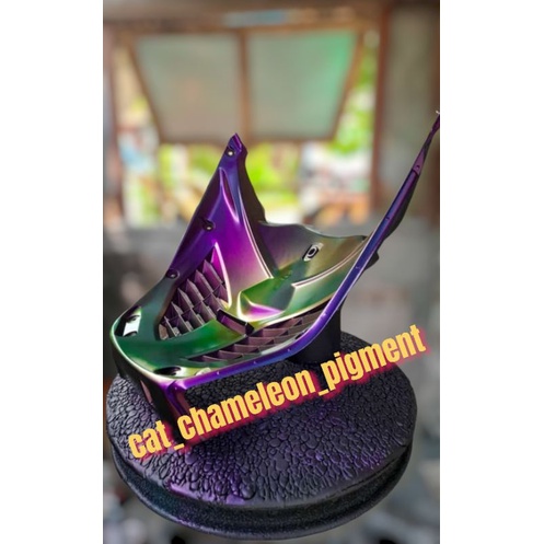 cat bunglon  Nitron 250ml sikken motor mobil 3-4-5 warna ungu merah kuning  hijau Spesial Grade 02