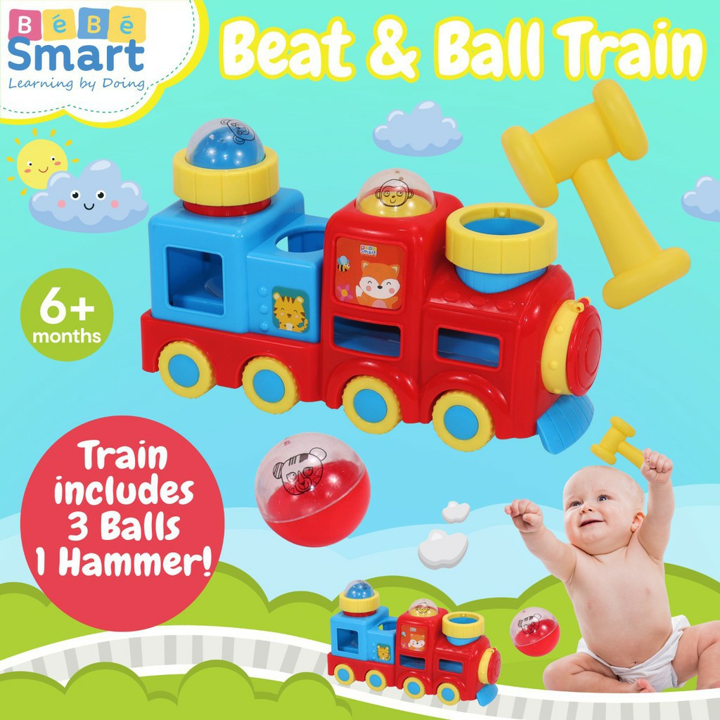 Bebe Smart Beat and Ball Train Mainan Anak - BBS318