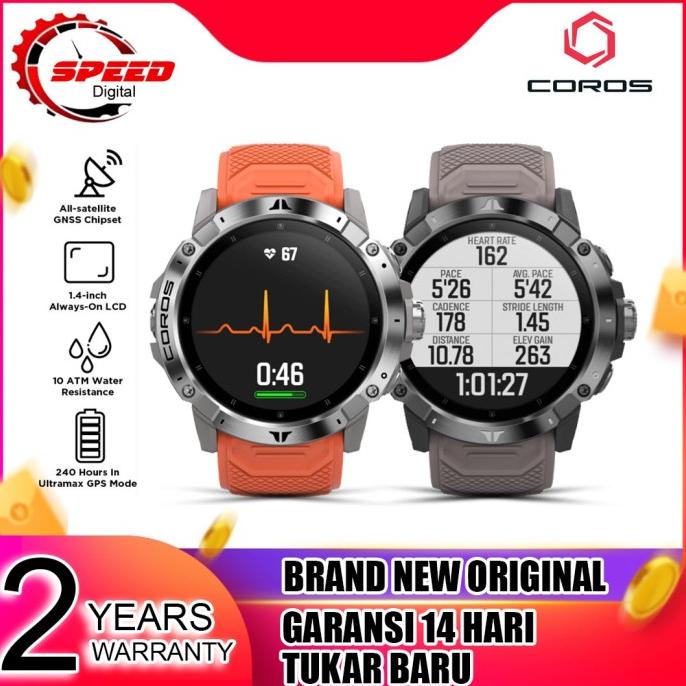 Jam Tangan Coros Vertix 2 Gps Adventure Smartwatch Original - Resmi Setijanika