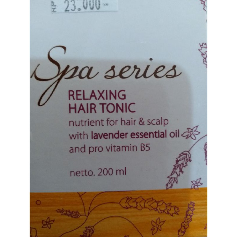 Putri relaxing hair tonic SPA series 200ml