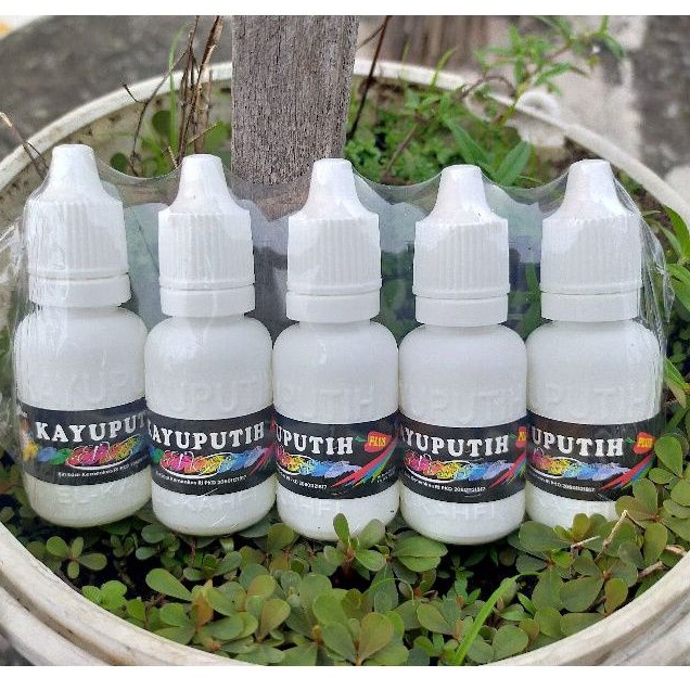 Original Kayu Putih Plus El-Kahfi-Herbal Tetes Pelega Sesak Nafas Botol Putih-1