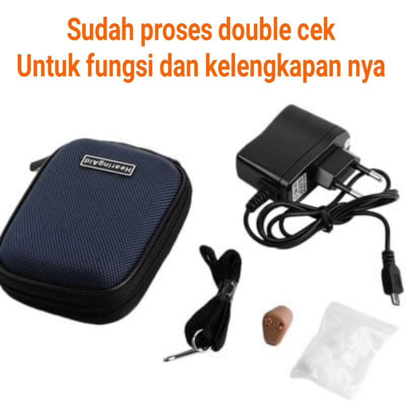 Alat Bantu Dengar Mini Charger Hearing Aid Original  K88