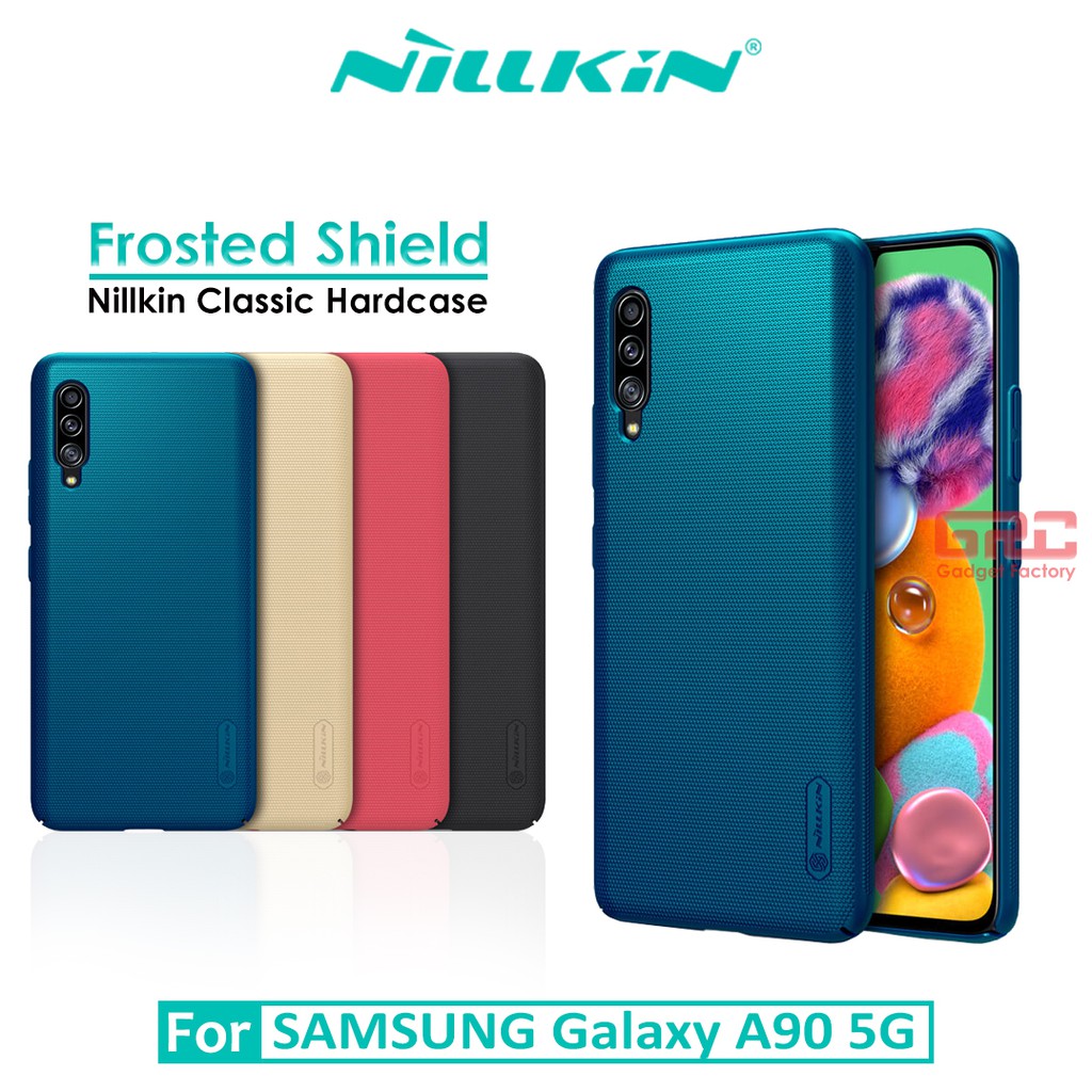 Hard Case SAMSUNG Galaxy A90 5G Nillkin Frosted Shield Casing Original