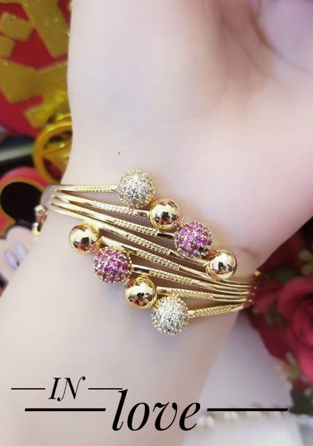 Xuping gelang dan cincin 2235e