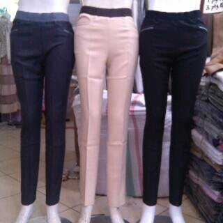celana kerja wanita JUMBO big size celana bahan kantor