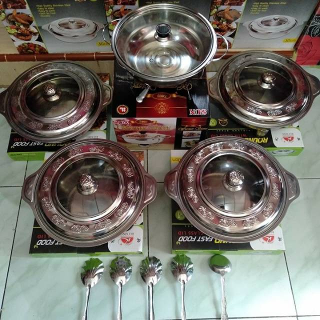 Prasmanan set bulat + prasmanan sup