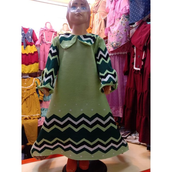 BAJU DRESS TURUN NAIK ANAK PEREMPUAN/DRESS NAIK TURUN ANAK VIRAL