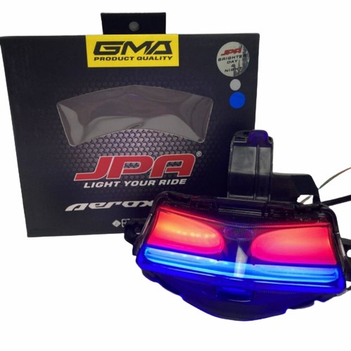 Lampu stop Belakang Yamaha Aerox 155 Led 3in1 Original JPA stop lamp Aerox JPA SenLed Tabung