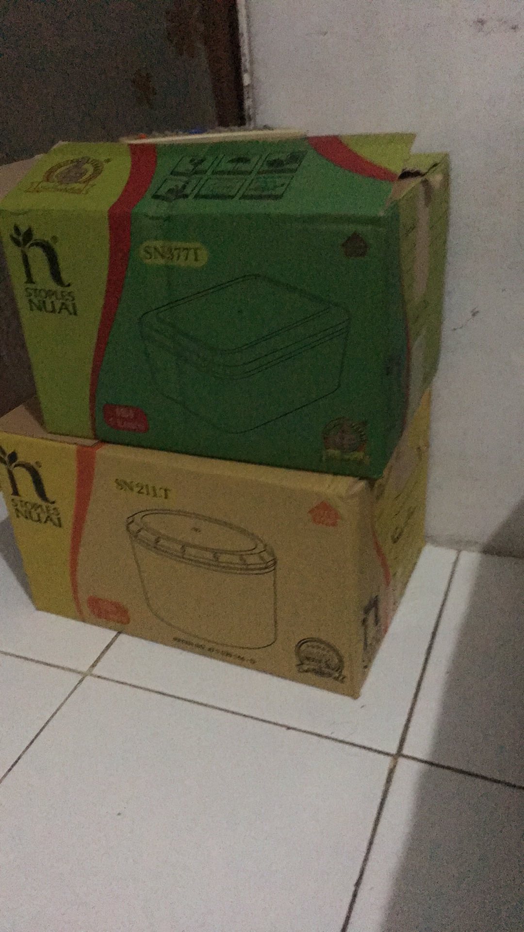Toples Nuai Sn 211 T Bulat Tinggi 0.5 Kg
