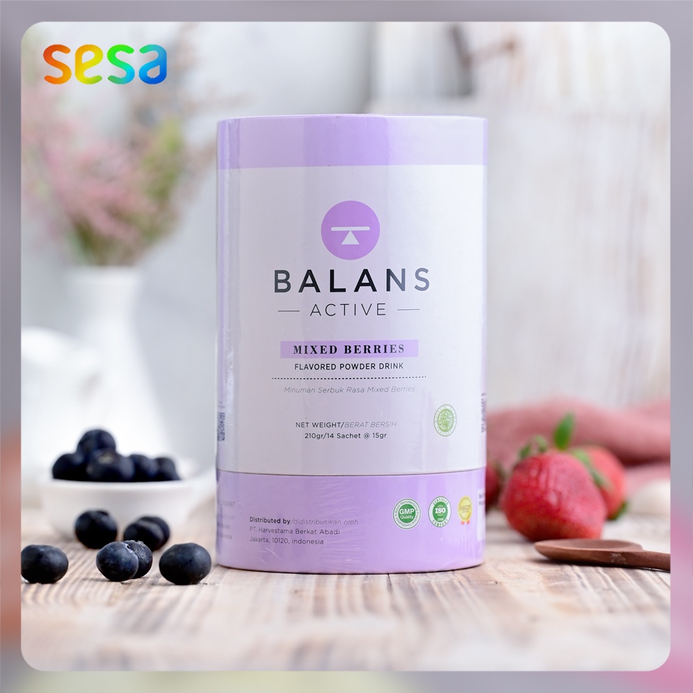 

Balans Active Mixed Berries 210 g | Fiber & Probiotics Drink