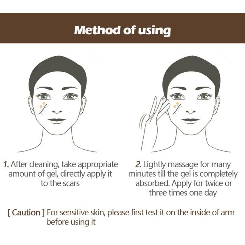 Caidiou Ginseng Repair Acne Scar essence Cream Whitening For Face Or Body Surgery Scar Cream 20g
