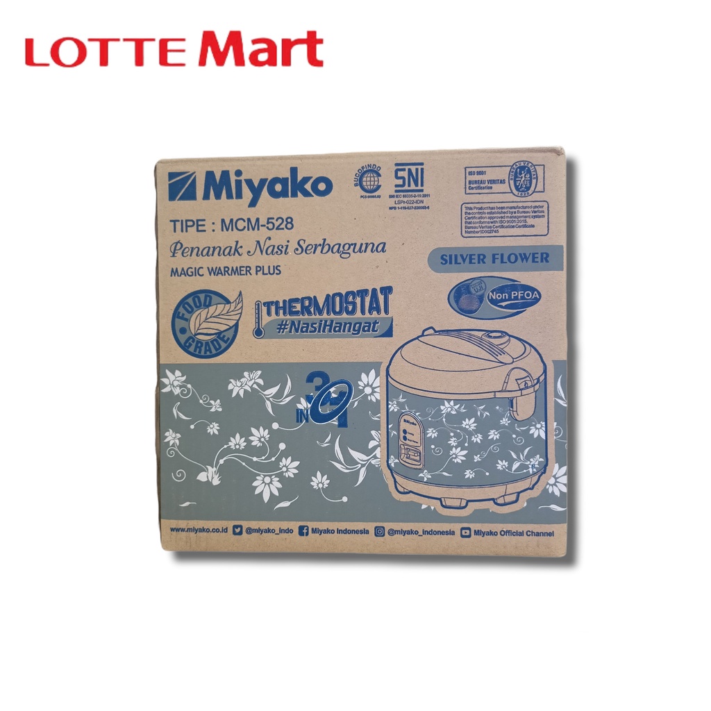 MIYAKO RICE COOKER MCM-528 3 in 1 (1.8 liter)