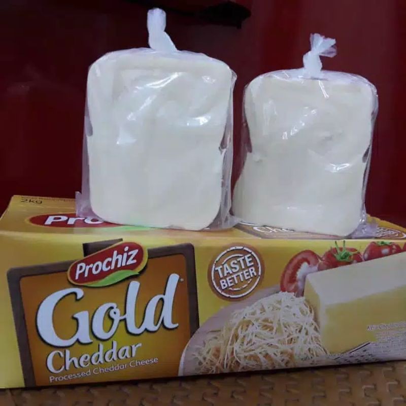 

Keju Prochiz gold Cheddar repack -+250gr