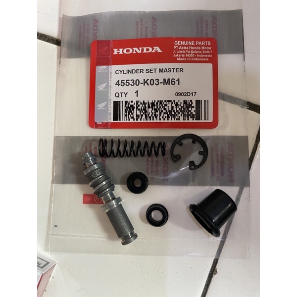 Seal Sil Master Rem Kit Beat ESP Beat Street K1A 2020 Genio PCX 150 160 ADV 150 Revo FI Scoopy ESP S