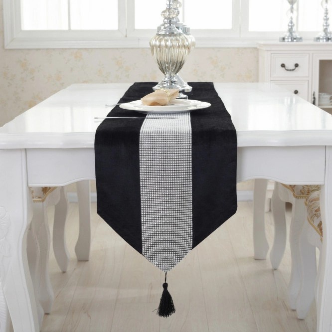 Taplak Meja - Table Runner - Taplak Meja Tamu Blink Blik - Merah - 250 Cm