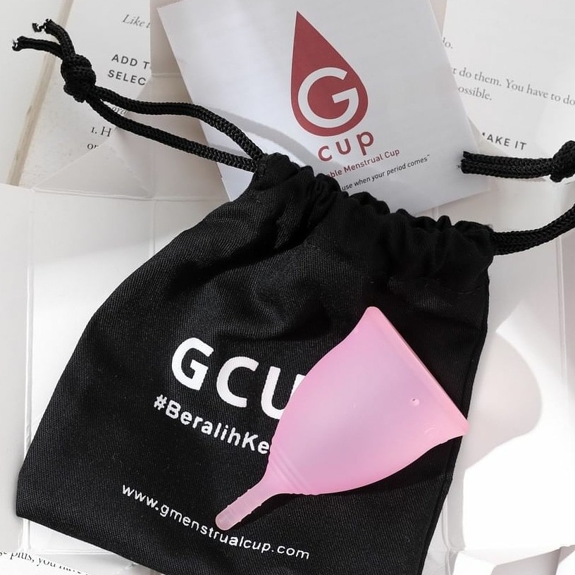[FREE GIFT & SABUN PEMBERSIH KHUSUS] Pembalut Wanita Menstrual cup GCup