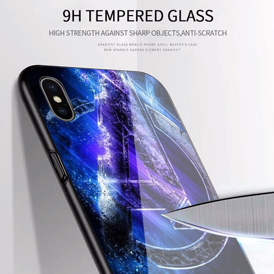 [K48] SoftCase Glass For Oppo Vivo Xiaomi Samsung Iphone Realme a12 a31 a5s a52 a91 a92 a3s a37