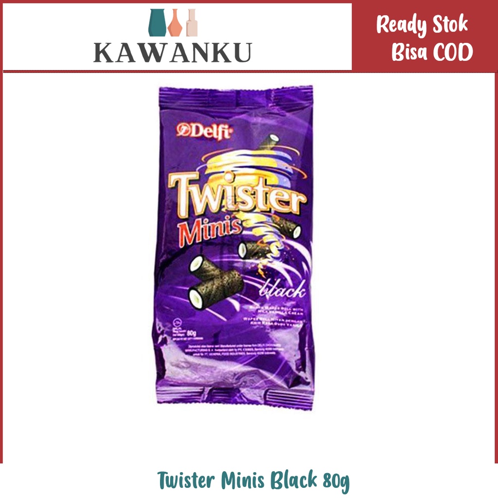 

Twister Minis Black 80g