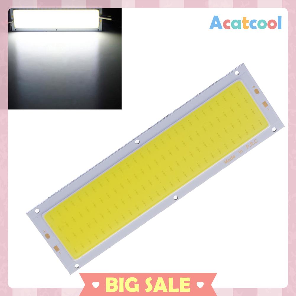 Lampu Strip Led Cob 12v 10w Ukuran 120x36mm Warna Warm White