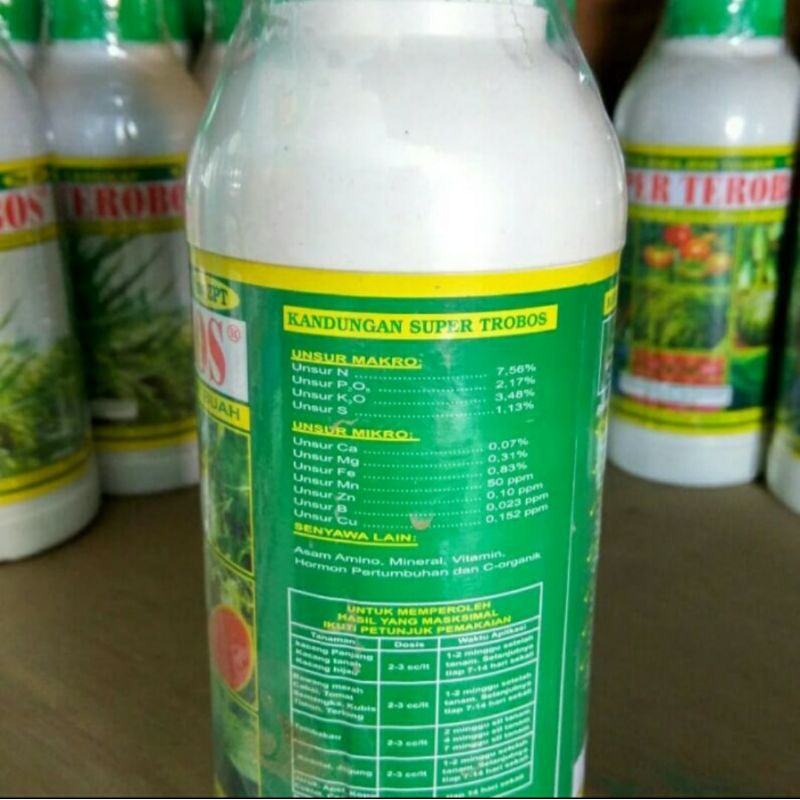 Super Terobos 500 ML, pupuk cair organik ramah lingkungan